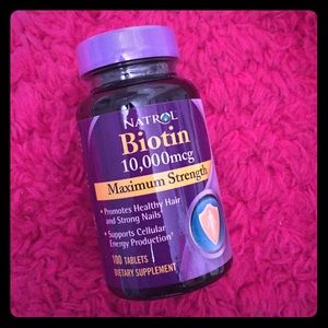 Biotin 10,000mcg (100 tablets)
