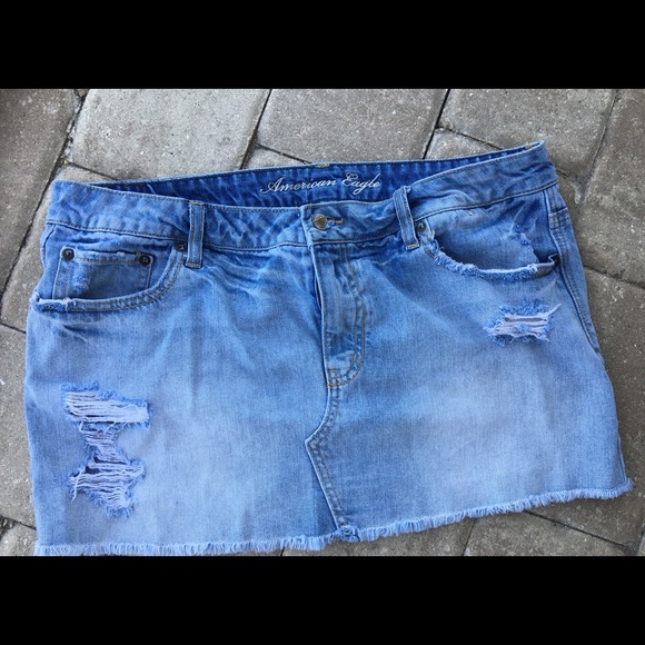 American Eagle denim skirt size 14