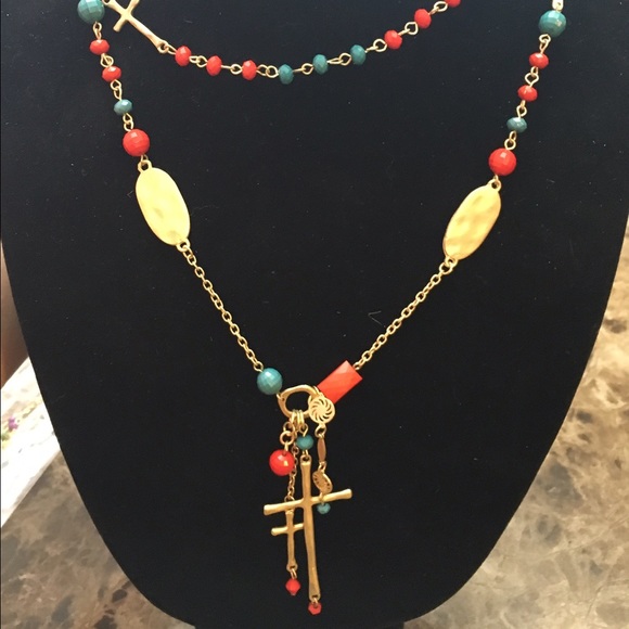 Necklace with cross - Picture 1 of 1