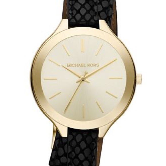 Michael Kors Accessories - Michael Kors Slim Runway Double Wrap Watch