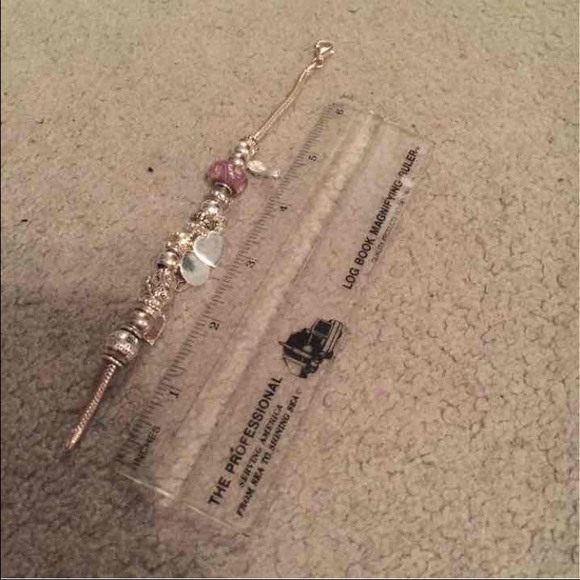 Bracelet and Pandora Charms