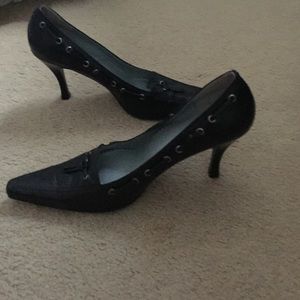 Black BCBG heels
