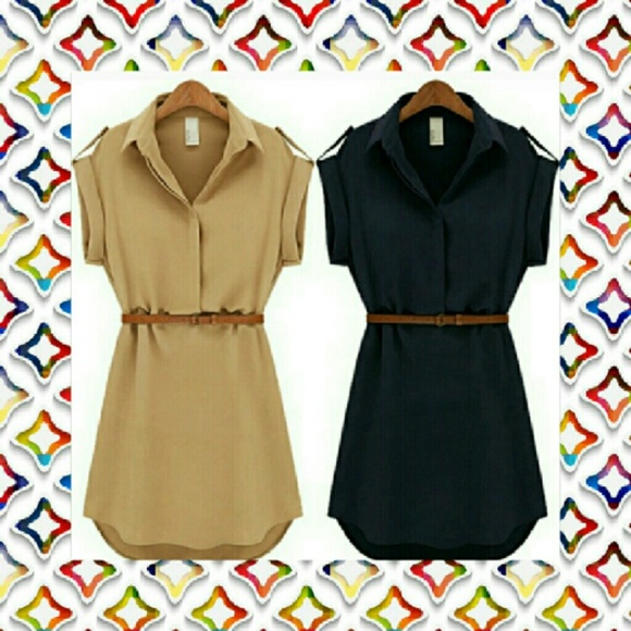 Nwt Tan A-line Mini Dress 5☆ Rated