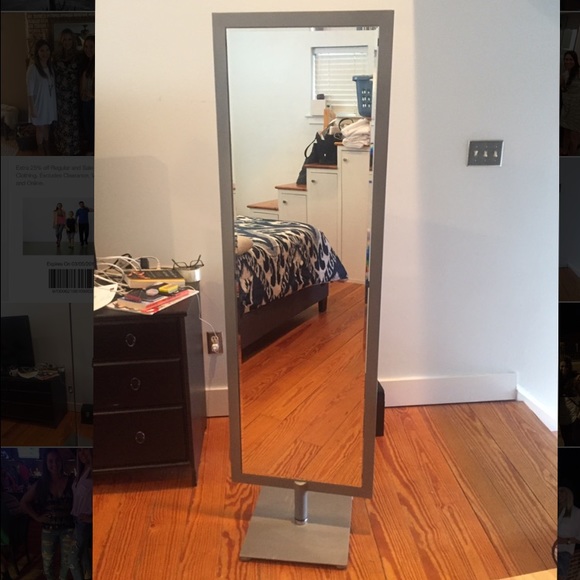 Crate And Barrel Other Revolving Full Length Mirror Poshmark