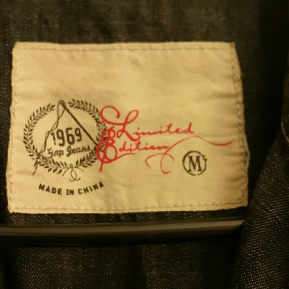 GAP Denim trench coat - Picture 2 of 4