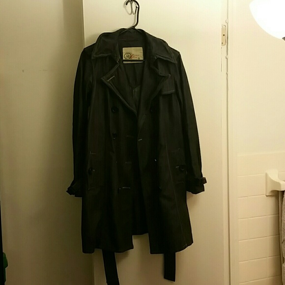 GAP Denim trench coat - Picture 3 of 4