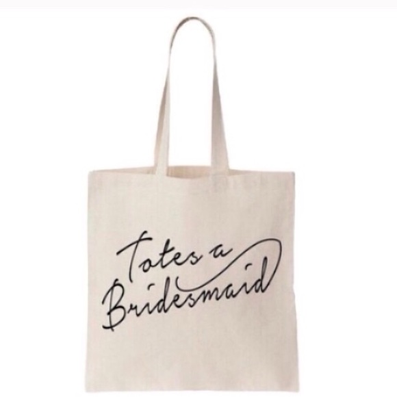 T&J Designs Handbags - 💢SOLD OUT💢 Totes a Bridesmaid tote