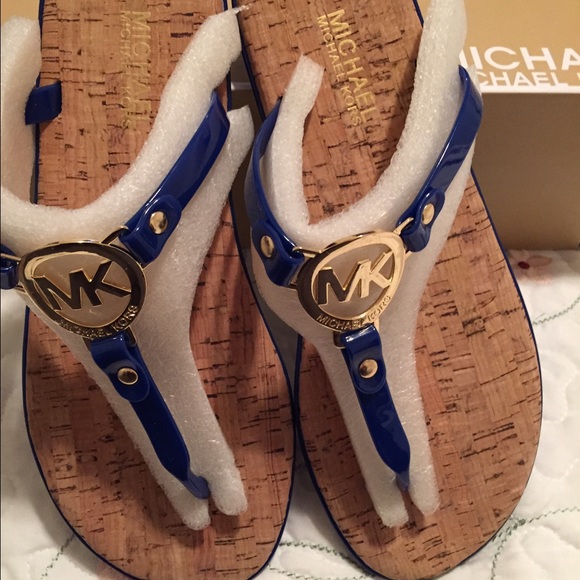MKors Sapphire, Charm Jelly Sandal