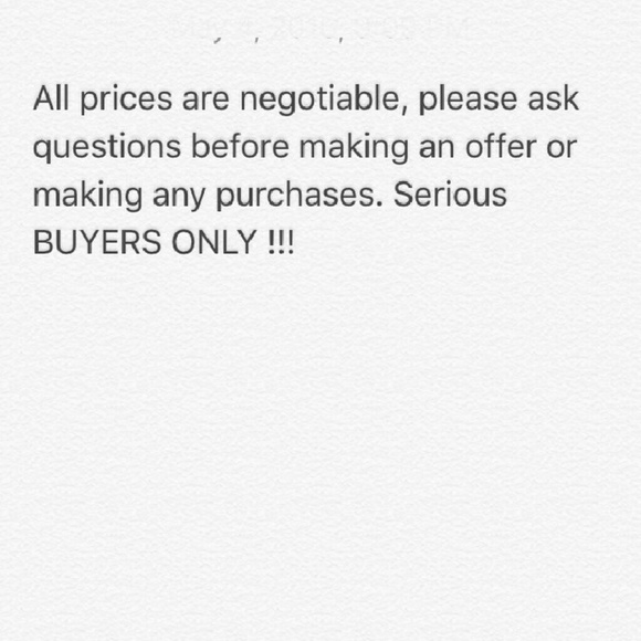 Please ask questions before u buy or submit offer