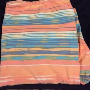 Lularoe TC pastel leggings nwt