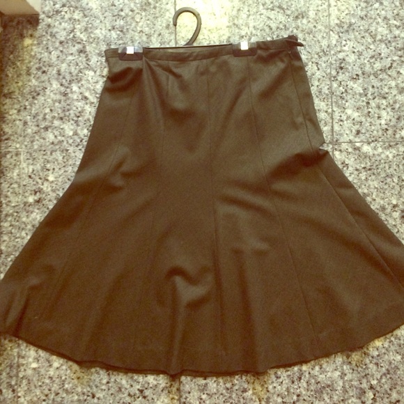 Michael kors collection skirt hunter green sz 8