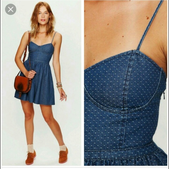 Free People Denim Dress