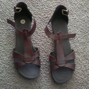 Brown sandals