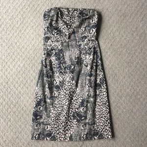 The Limited strapless dress