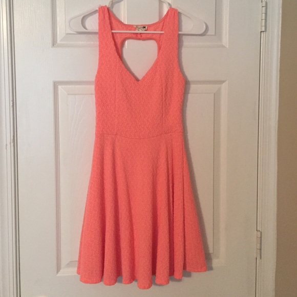 Coral Pink Summer Dress