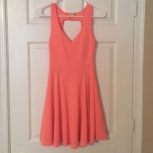 Coral Pink Summer Dress