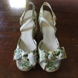 New, never worn Tory Burch Penny wedge