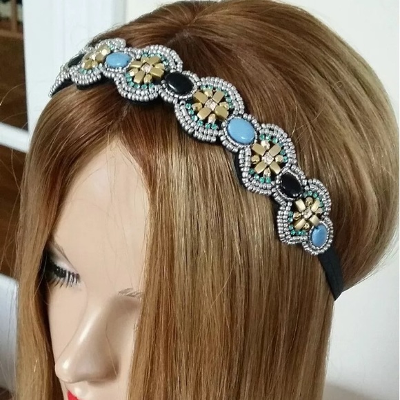 HANDMADE BEADED EXQUISITE HEADBANDS - Picture 2 of 4