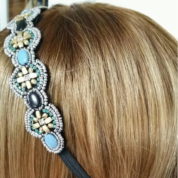 HANDMADE BEADED EXQUISITE HEADBANDS - Picture 3 of 4