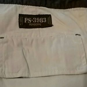 Periscope PS-3983 ~ tan and brown shorts