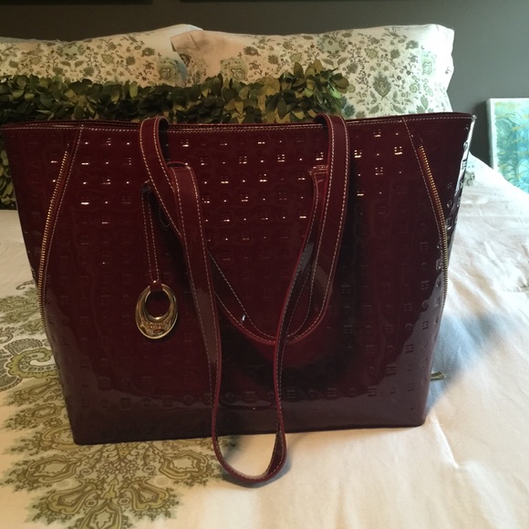 Large red Arcadia bag
