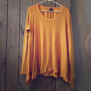 Anthropologie Shark Bite Sweater