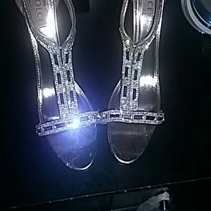 Gold 4 inch Dolce heels