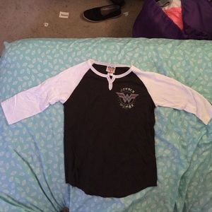 Wonder Woman baseball tee 3/4 sleeves XXL (14)