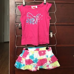 Size 4 Girls Puma Outfit