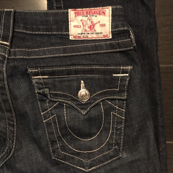 True Religion Denim - True Religion Billy Straight Leg Jeans 28 ins 32