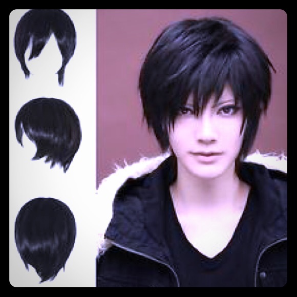 Short Black Wig