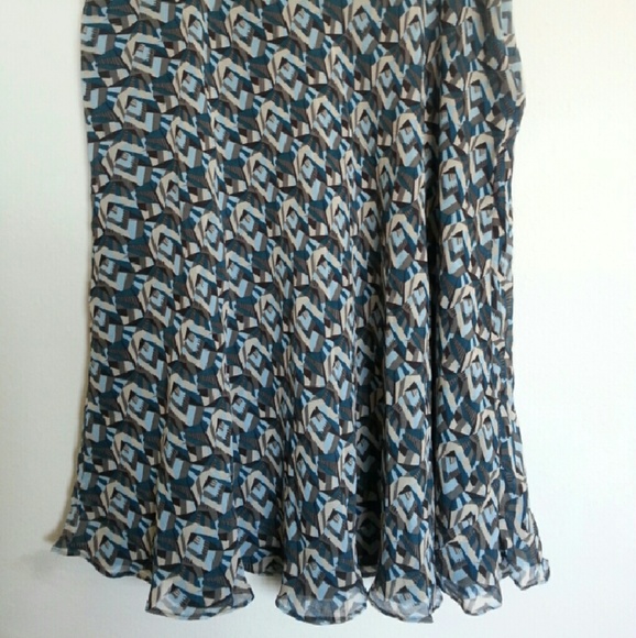 Anne Klein silk skirt