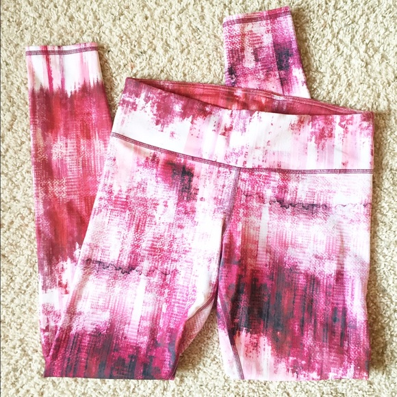 ALO Yoga Pants - EUC Alo Airbrush Legging, Desert Sunset, Large