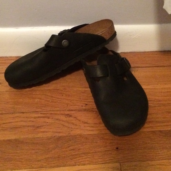 Birkenstock leather clog