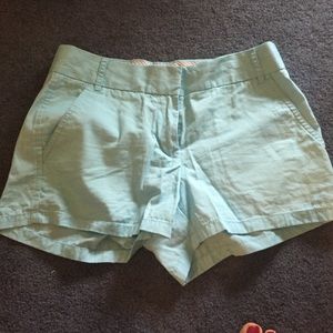 J crew light blue chino shorts