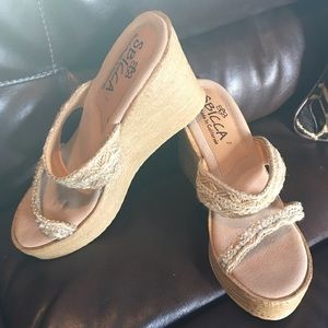 Sbicca wedges.