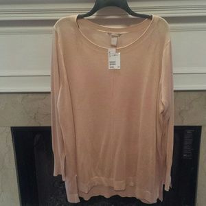 Champagne colored sweater H&M + PLUS