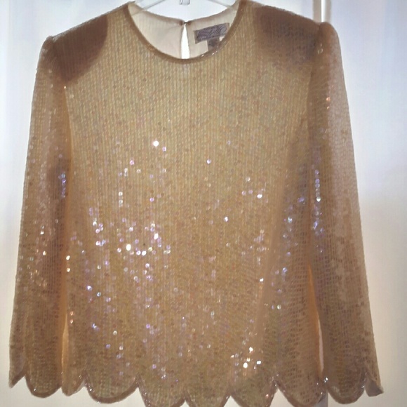 Evening wear top