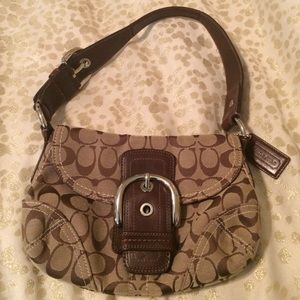 Brown Coach Handbag