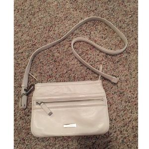 Calvin Klein White Crossbody Purse