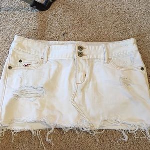 White Hollister skirt!