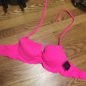 Victoria's Secret Pink Halter Swim Top Brand New