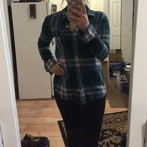 Comfy Green and Blue Flannel!