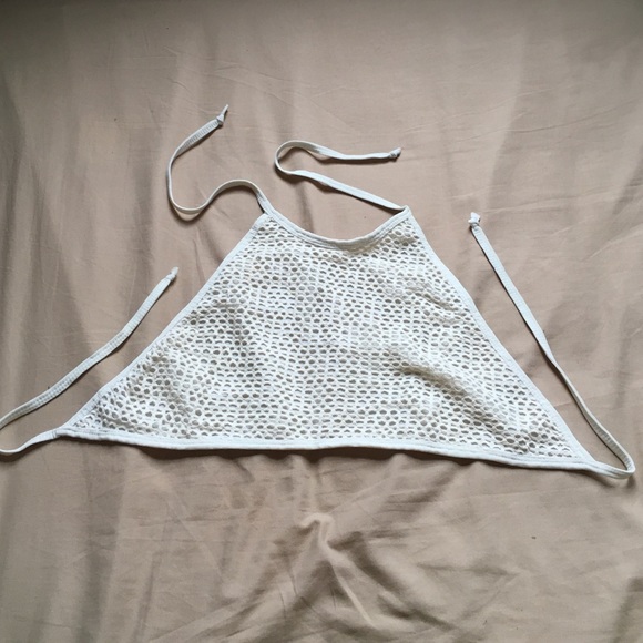 AMERICAN DEADSTOCK CREME TIE HALTER