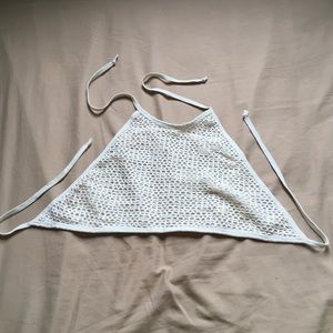 AMERICAN DEADSTOCK CREME TIE HALTER