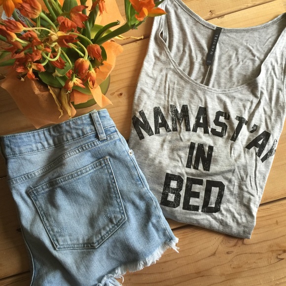 🔹LAST ONE🔹Namast'ay In Bed Tank - Picture 4 of 4