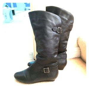 Cathy Jean leather boots