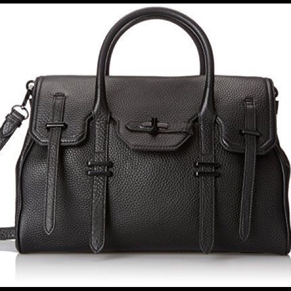 REBECCA MINKOFF Jules Satchel Black NWT