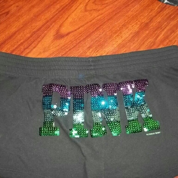 Vs pink bling shorts rainbow - Picture 1 of 1