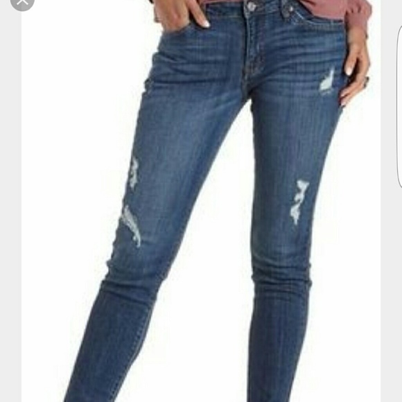 Distressed Jeans